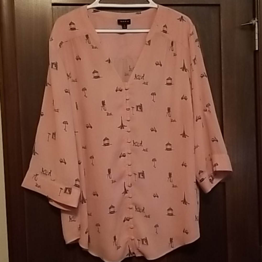 Button Up Blouse - image 1